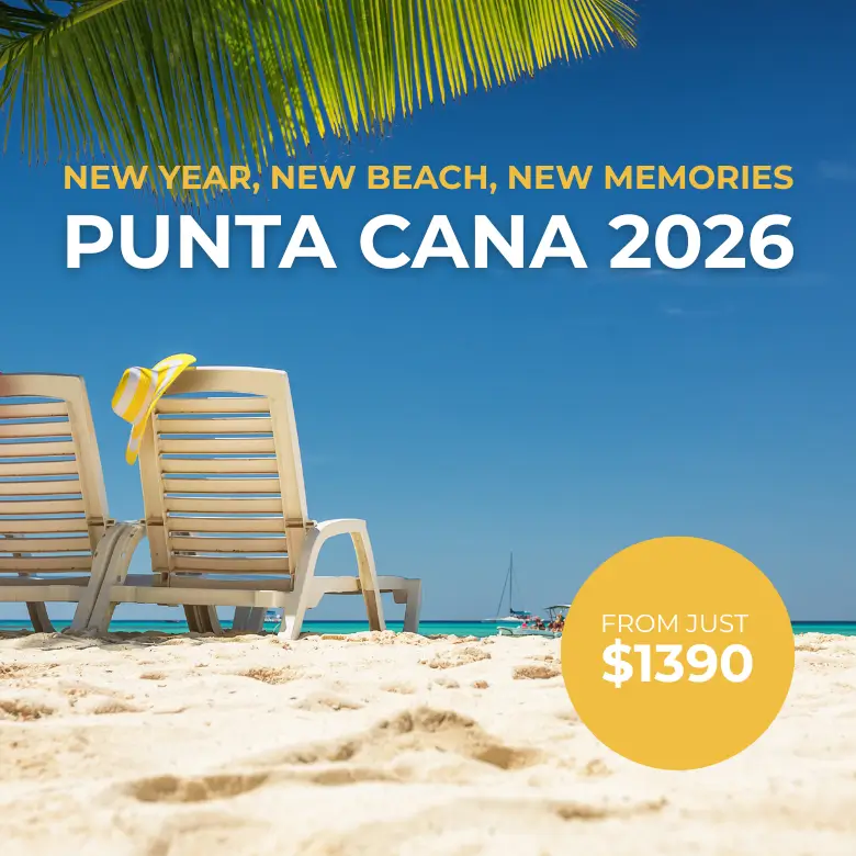 Ring in 2026 with Sun, Sand & Celebration in Punta Cana